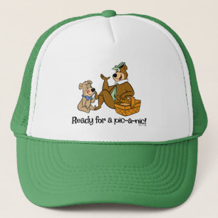 Yogi Bear and Boo-Boo Picnic Snack Trucker Hat