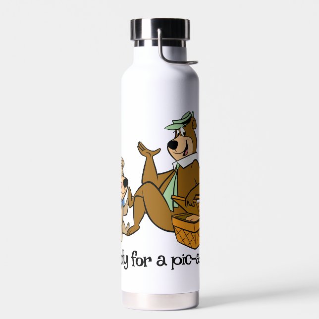Yogi Bear and Boo-Boo Picnic Snack Water Bottle (Left)