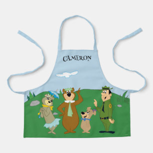 Yogi Bear and Friends Classic Pose Apron