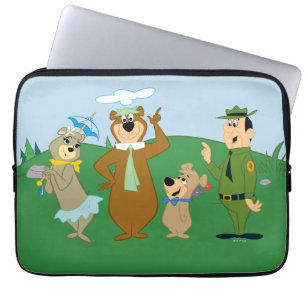 Yogi Bear and Friends Classic Pose Laptop Sleeve