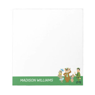 Yogi Bear and Friends Classic Pose Notepad
