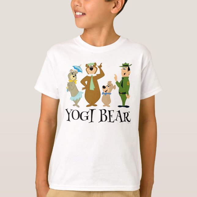 Yogi Bear and Friends Classic Pose T-Shirt (Front)