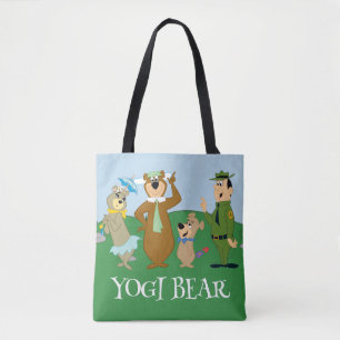 Yogi Bear and Friends Classic Pose Tote Bag