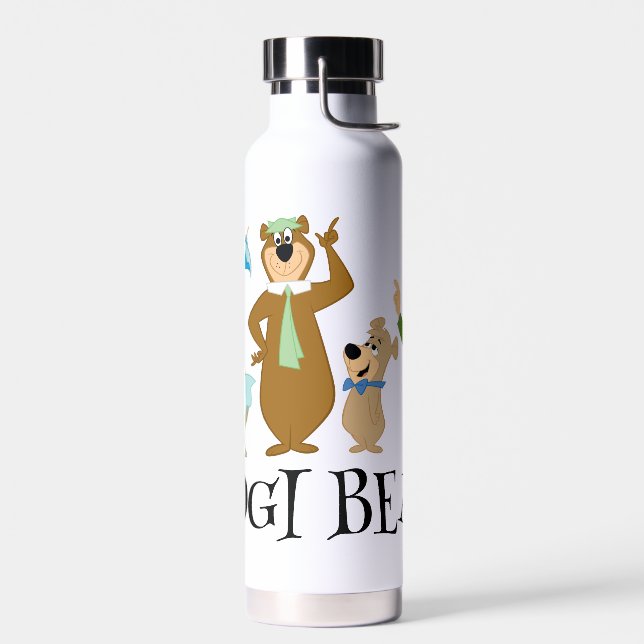 Yogi Bear and Friends Classic Pose Water Bottle (Left)