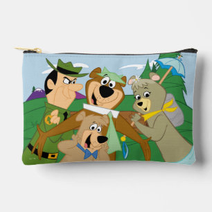 Yogi Bear and Friends Framed Forest Picture Accessory Pouch