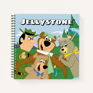 Yogi Bear and Friends Framed Forest Picture Notebook