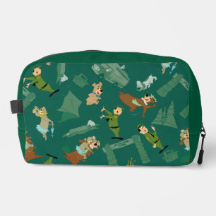 Yogi Bear and Friends Jellystone Park Camp Pattern Dopp Kit