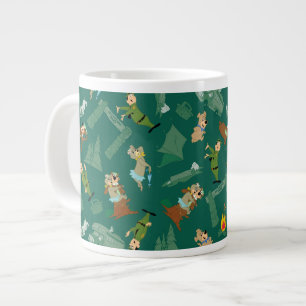 Yogi Bear and Friends Jellystone Park Camp Pattern Large Coffee Mug