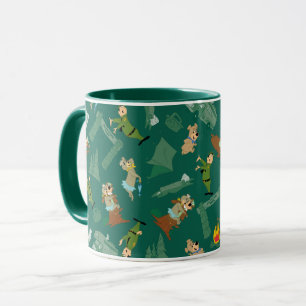 Yogi Bear and Friends Jellystone Park Camp Pattern Mug