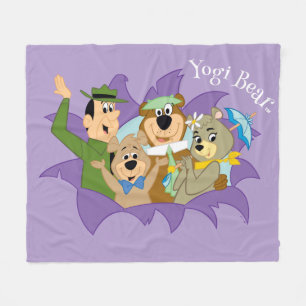 Yogi Bear and Friends Surprise Fleece Blanket