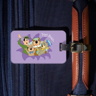Yogi Bear and Friends Surprise Luggage Tag