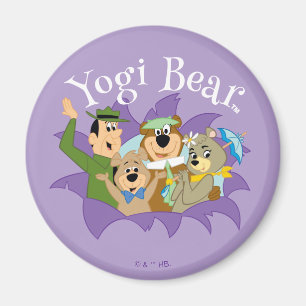 Yogi Bear and Friends Surprise Magnet