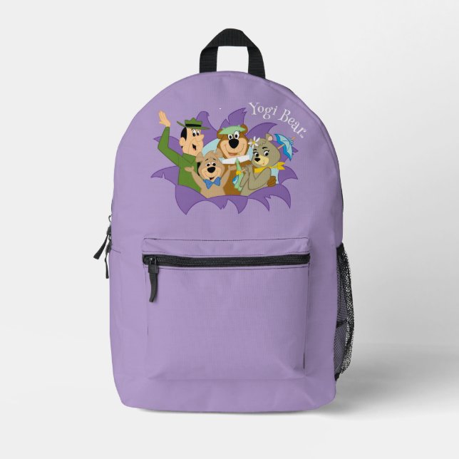 Yogi Bear and Friends Surprise Printed Backpack (Front)