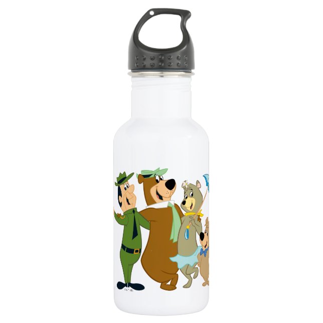 Yogi Bear and Friends Warm Welcome 532 Ml Water Bottle (Front)