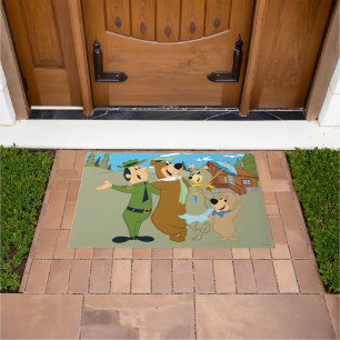 Yogi Bear and Friends Warm Welcome Doormat