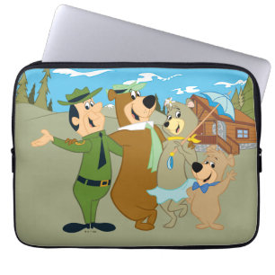 Yogi Bear and Friends Warm Welcome Laptop Sleeve