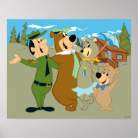 Yogi Bear and Friends Warm Welcome