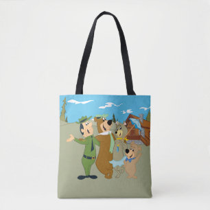 Yogi Bear and Friends Warm Welcome Tote Bag