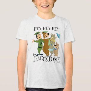 Yogi Bear and Friends Warm Welcome Tri-Blend Shirt