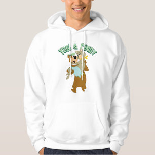 Yogi Bear Carrying Cindy Bear Hoodie