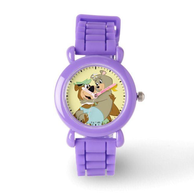 Yogi Bear Carrying Cindy Bear Watch (Front)