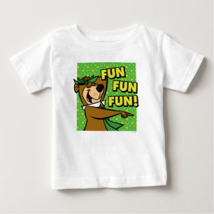 Yogi Bear Fun Fun Fun Baby T-Shirt