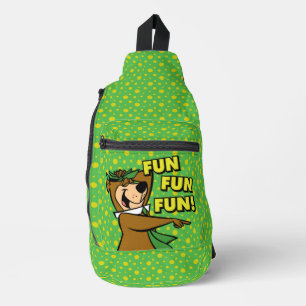 Yogi Bear Fun Fun Fun Sling Bag