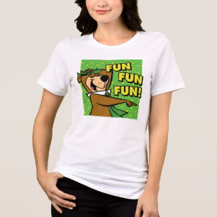 Yogi Bear Fun Fun Fun Tri-Blend Shirt