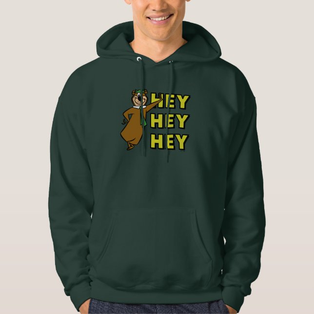 Yogi Bear Hey Hey Hey Hoodie (Front)