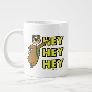 Yogi Bear Hey Hey Hey Large Coffee Mug