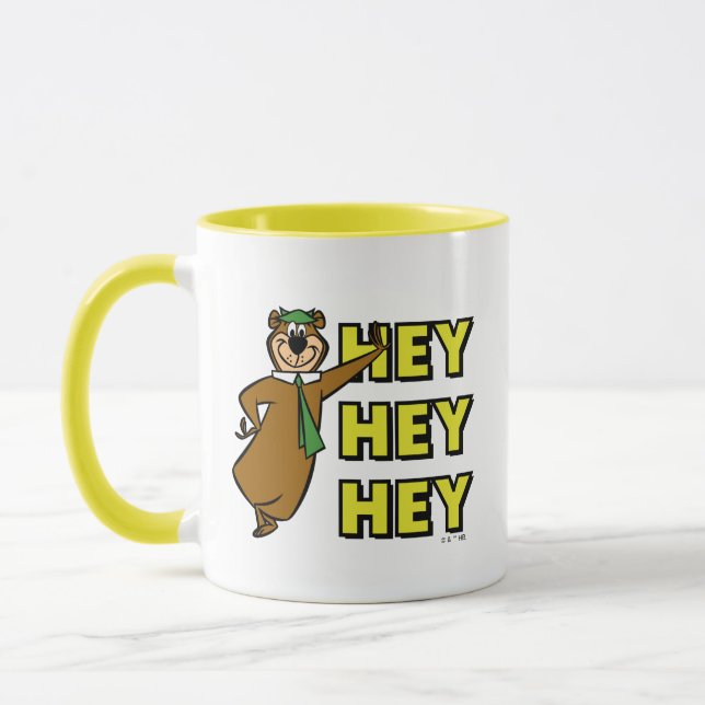Yogi Bear Hey Hey Hey Mug (Left)