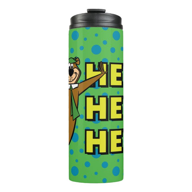 Yogi Bear Hey Hey Hey Thermal Tumbler (Front)