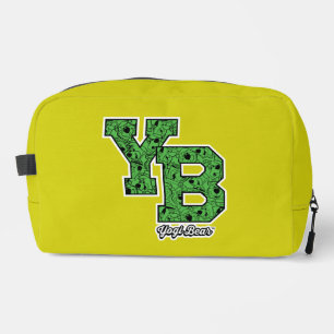 Yogi Bear Patterned Varsity Letters Dopp Kit