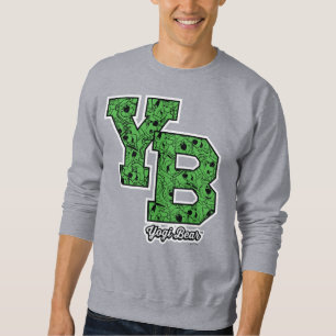 Yogi Bear Patterned Varsity Letters Sweatshirt