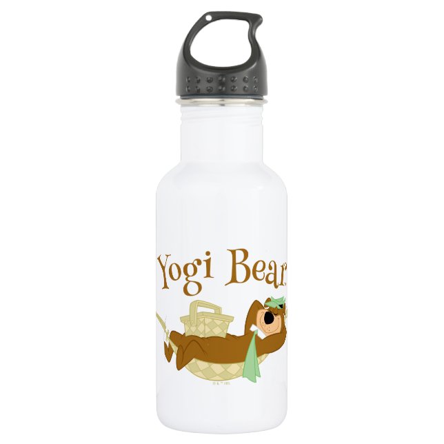 Yogi Bear Picnic Hammock Nap Time 532 Ml Water Bottle (Front)