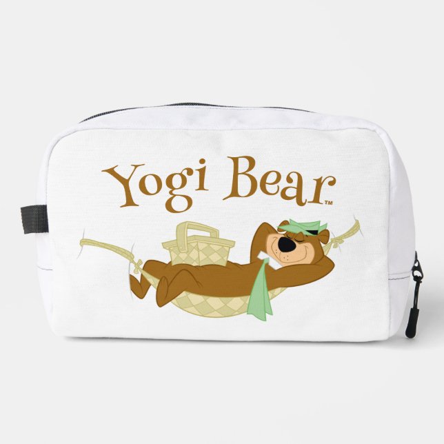 Yogi Bear Picnic Hammock Nap Time Dopp Kit (Front)