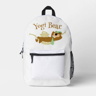 Yogi Bear Picnic Hammock Nap Time Printed Backpack
