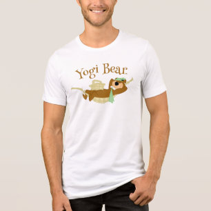 Yogi Bear Picnic Hammock Nap Time Tri-Blend Shirt