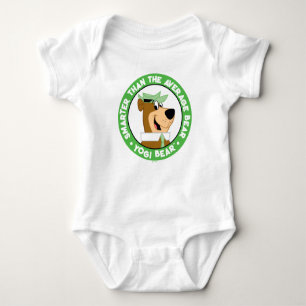 Yogi Bear Smiling Portrait Baby Bodysuit