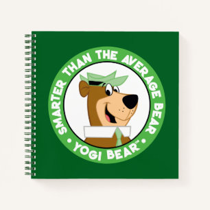 Yogi Bear Smiling Portrait Notebook
