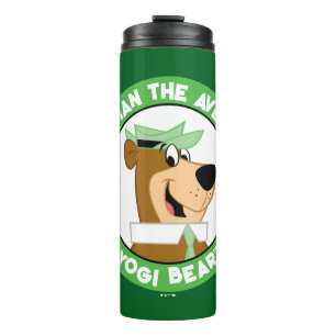 Yogi Bear Smiling Portrait Thermal Tumbler