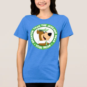 Yogi Bear Smiling Portrait Tri-Blend Shirt