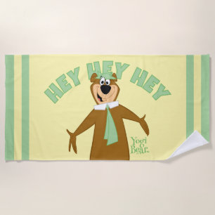 Yogi Bear Welcome Beach Towel