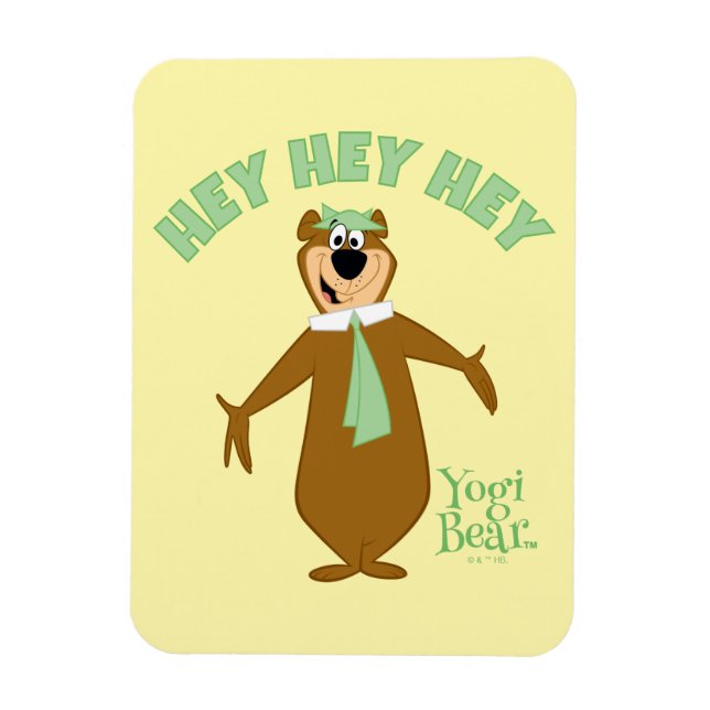 Yogi Bear Welcome Magnet (Vertical)