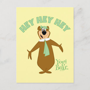 Yogi Bear Welcome Postcard