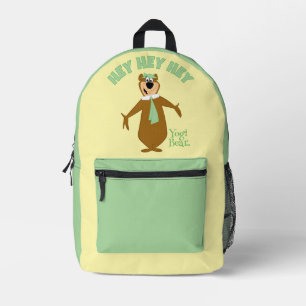 Yogi Bear Welcome Printed Backpack