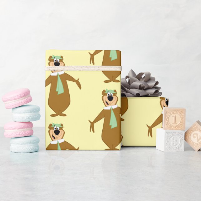 Yogi Bear Welcome Wrapping Paper (Baby Shower)