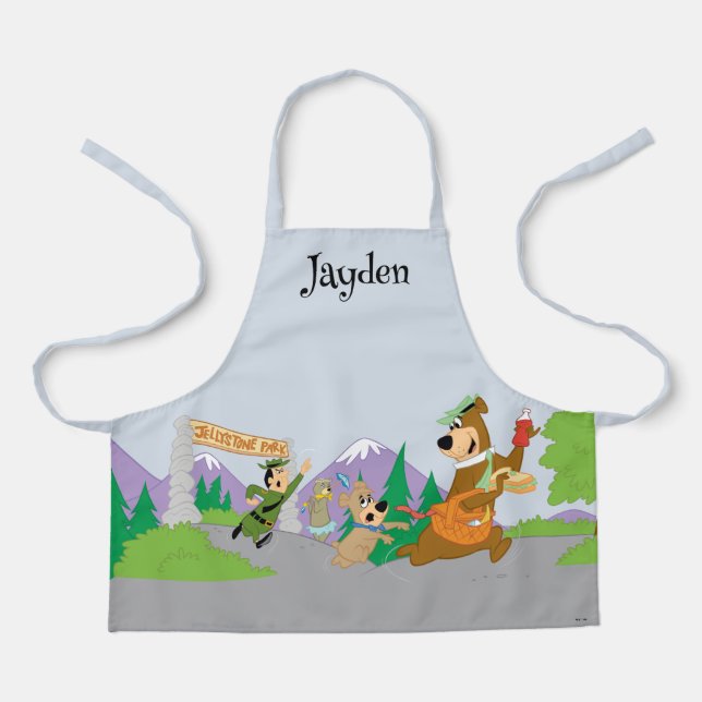 Yogi Bear's Great Picnic Basket Escape Apron (Front)