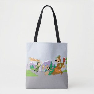 Yogi Bear's Great Picnic Basket Escape Tote Bag