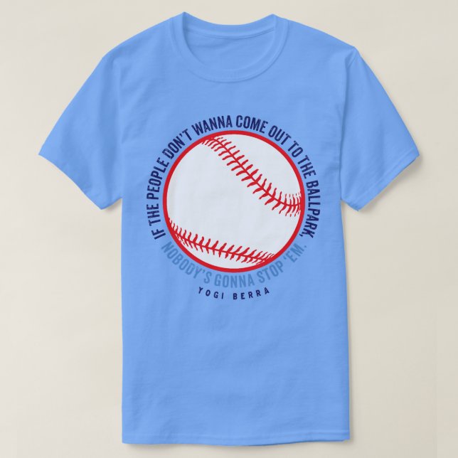 Yogi Berra 3 T-Shirt (Design Front)